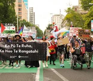 Orgulho de Auckland 2027: imagem do desfile