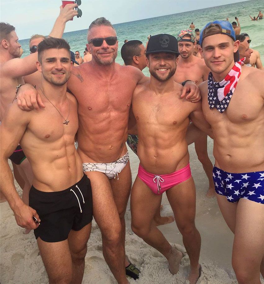 Colby Melvin gay beaches