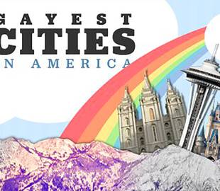 The list of the gayest cities in the United States is very subjective!