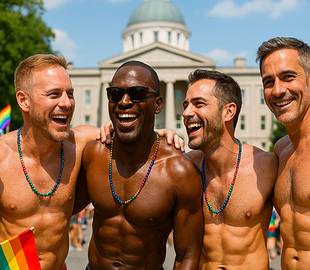 Orgulho do Charlotte 2026: imagem do desfile