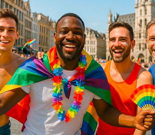Belgian Pride Bruxelas 2026: imagem do desfile