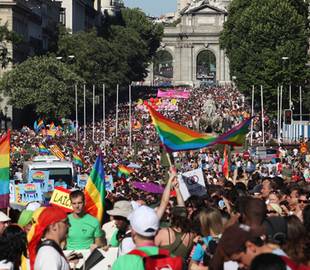 The gay pride of Madrid changes its route