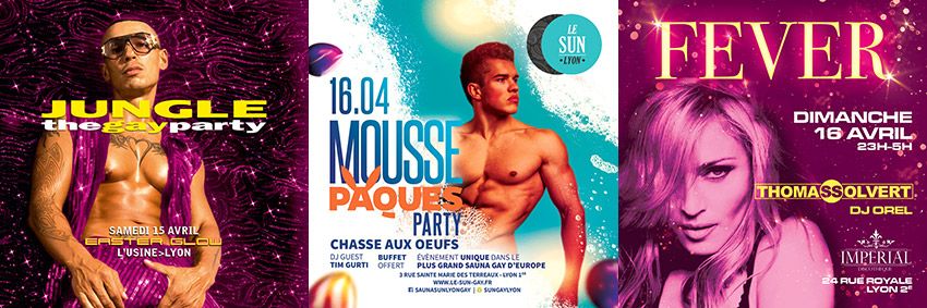 Easter Gay Weekend Lyon