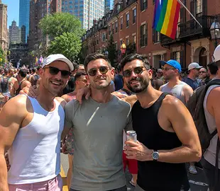 Orgulho de Boston 2026: imagem do desfile