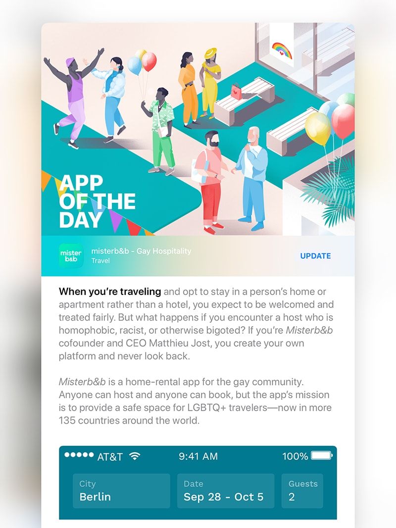 misterb&b IOS app