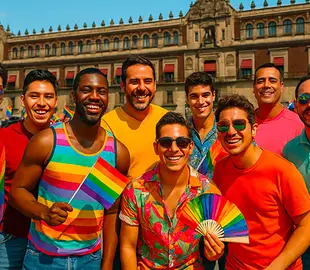 Gay Pride Cidade do México 2026: imagem do desfile