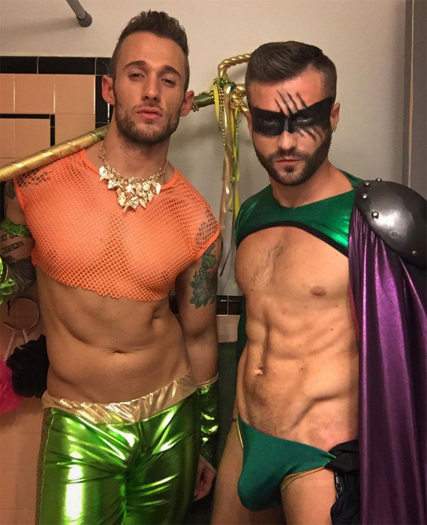 Colby Melvin gay Halloween