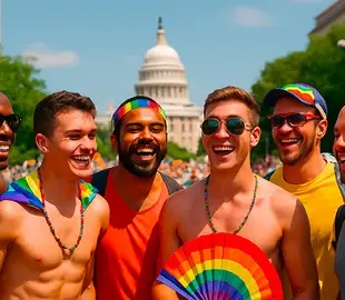 Orgulho Gay em Washington DC 2026: imagem do desfile