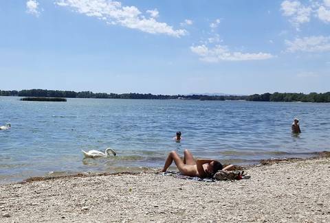 Miribel gay beach
