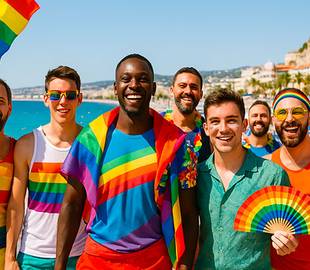 Nice Orgulho Gay (Pink Parade) 2026: imagem do desfile