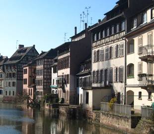 Strasbourg entre deux eaux