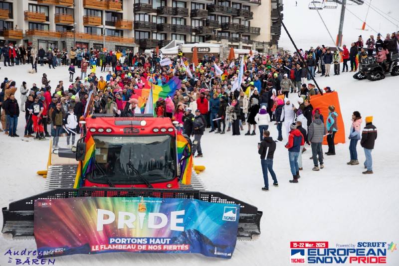 Pride of Tignes – LGBTQ+ visibility in the mountains