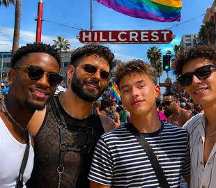 Orgulho gay de San Diego 2026: imagem do desfile