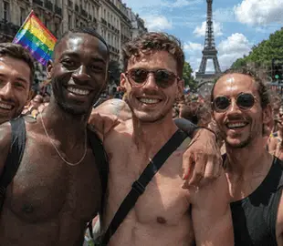 Orgulho Gay de Paris 2026: imagem do desfile