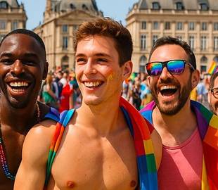 Bordeaux Pride 2025: image of the parade