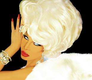 Amanda Lepore, meeting with the icon of New York gay nights