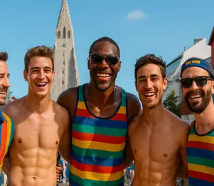Gay Pride Reiquiavique 2026: imagem do desfile