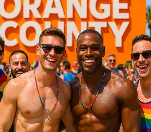 Orgulho gay de Orange County 2026: imagem do desfile