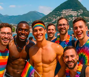 Pride Lugano 2026: imagem do desfile