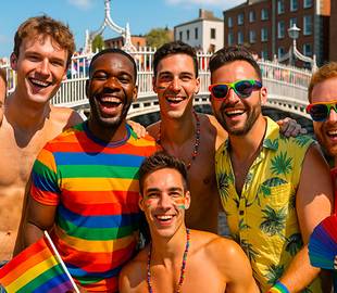 Gay Pride Dublin 2026: imagem do desfile