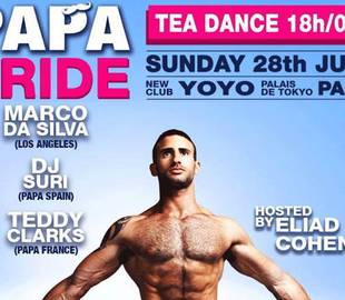 Papa party during Paris gay pride