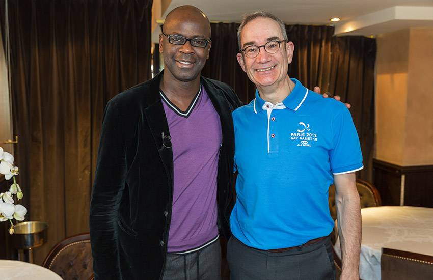 Lilian Thuram, ambassador of Paris 2018 - Gay Games 10