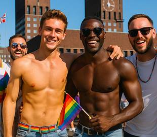 Gay Pride Oslo 2026: imagem do desfile