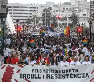Orgulho de Valência 2026: imagem do desfile