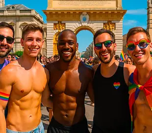 Pride Montpellier 2026: imagem do desfile
