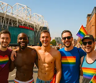 Gay Pride Manchester 2026: imagem do desfile