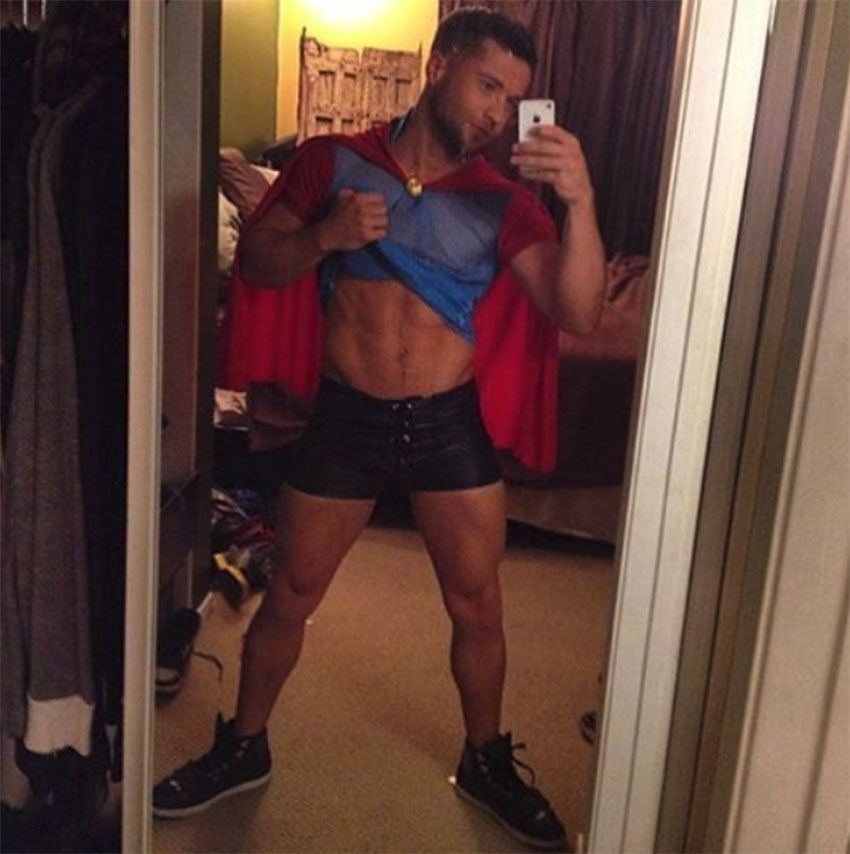 Colby Melvin gay Halloween