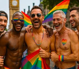 Gay Pride Londres 2026: imagem do desfile
