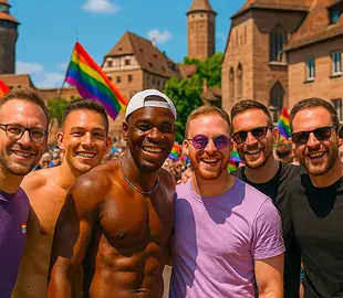 Orgulho de Nuremberga (CSD) 2026: imagem do desfile