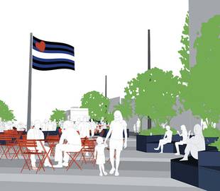 A leather-themed plaza soon in San Francisco?