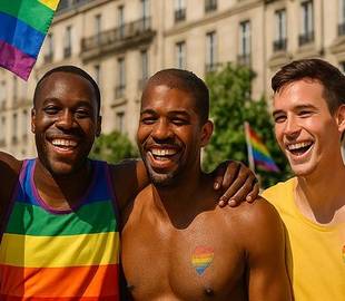 Nantes Pride 2025: image of the parade
