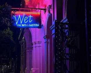 Wet on Wellington