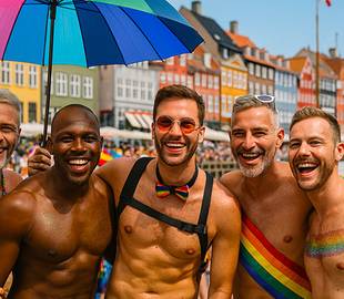 Pride Copenhaga 2026: imagem do desfile