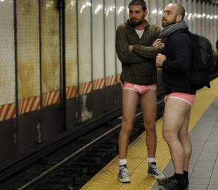 Next Sunday, No Pants in the Subway