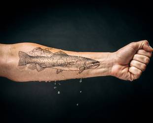 Black & Blue Tattoo