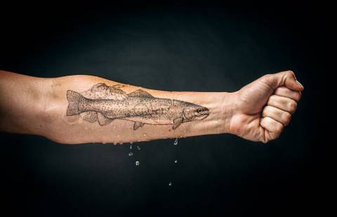 Black & Blue Tattoo