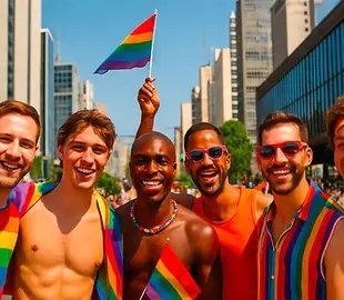 Gay Pride São Paulo 2026: imagem do desfile