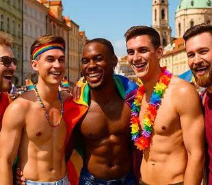Gay Pride Praga 2026: imagem do desfile