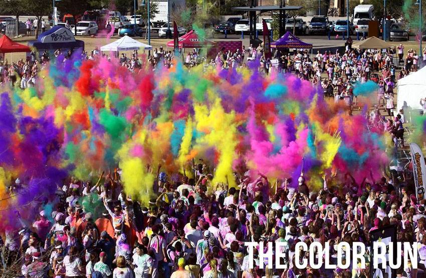  Der Color Run wird am 13. April zum ersten Mal in Paris stattfinden