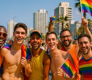 Gay Pride Tel Aviv 2026: imagem do desfile