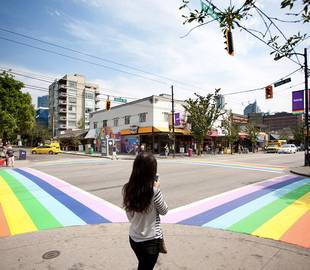 Rainbow Crosswalks soon in Castro, San Francisco