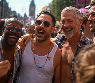 Gay Pride Londres 2026: imagem do desfile